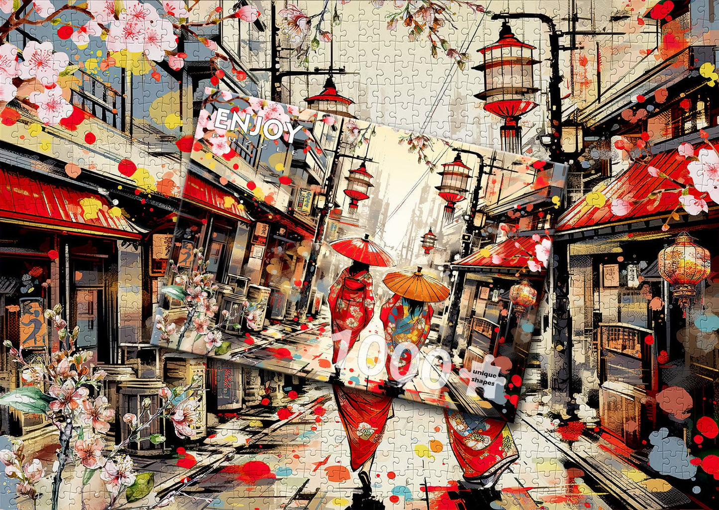 Tokiói séta Enjoy 1000 darabos kirakó puzzle (EN - 2241 5949194022410) - puzzlegarden