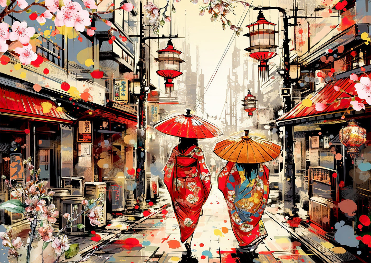 Tokiói séta Enjoy 1000 darabos kirakó puzzle (EN - 2241 5949194022410) - puzzlegarden