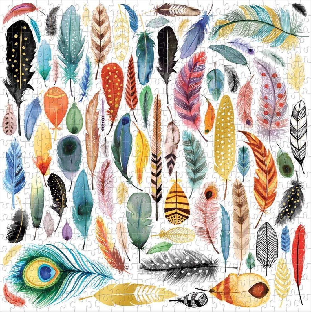Tollak - aranyfóliás Galison 500 darabos kirakó puzzle (GA - 9780735357822) - puzzlegarden