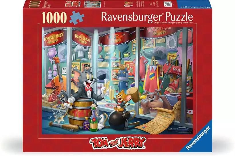 Tom és Jerry Ravensburger 1000 darabos kirakó puzzle (RA - 12000408) - puzzlegarden