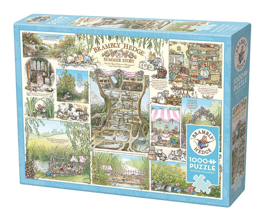Töviszug – Nyári történet Cobble Hill 1000 darabos kirakó puzzle (CH - 40016) - puzzlegarden