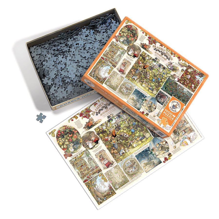 Töviszug – Őszi történet Cobble Hill 1000 darabos kirakó puzzle (CH - 40017) - puzzlegarden