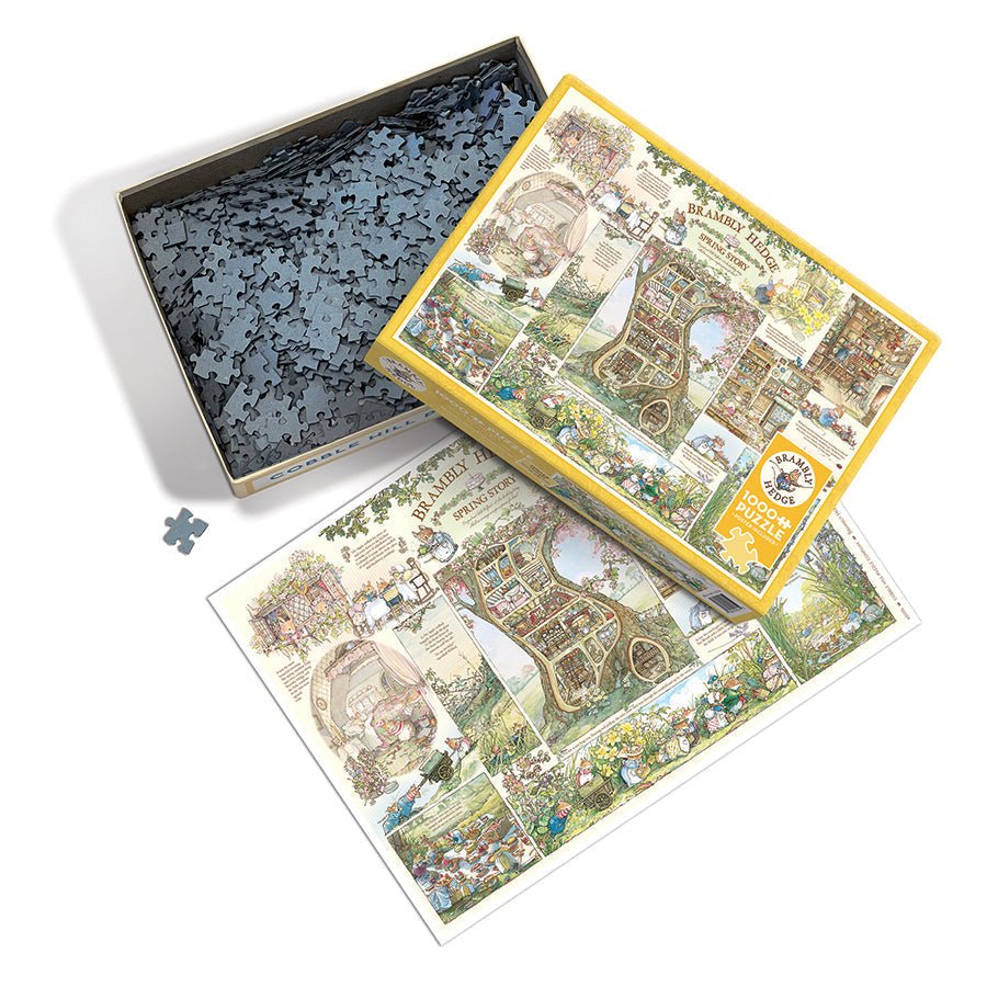 Töviszug – Tavaszi történet Cobble Hill 1000 darabos kirakó puzzle (CH - 40015) - puzzlegarden