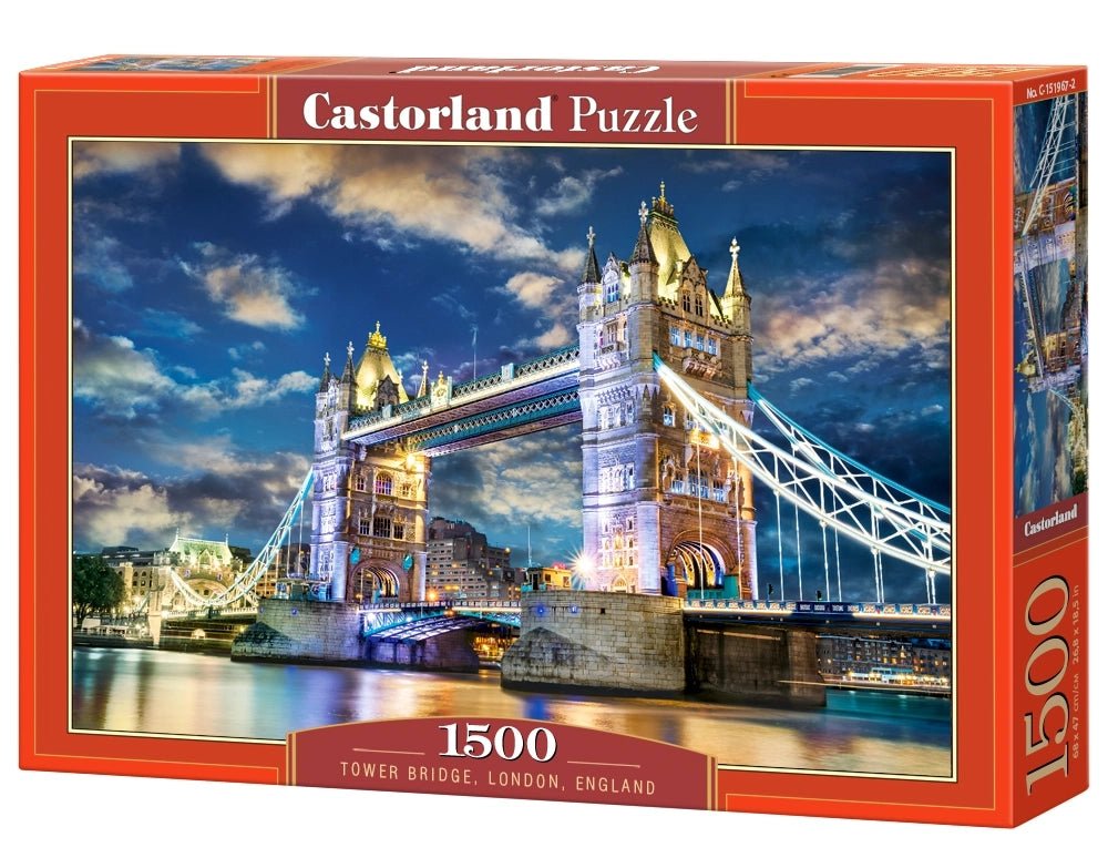 Tower Bridge, London Castorland 1500 darabos kirakó puzzle (C - 151967) - puzzlegarden