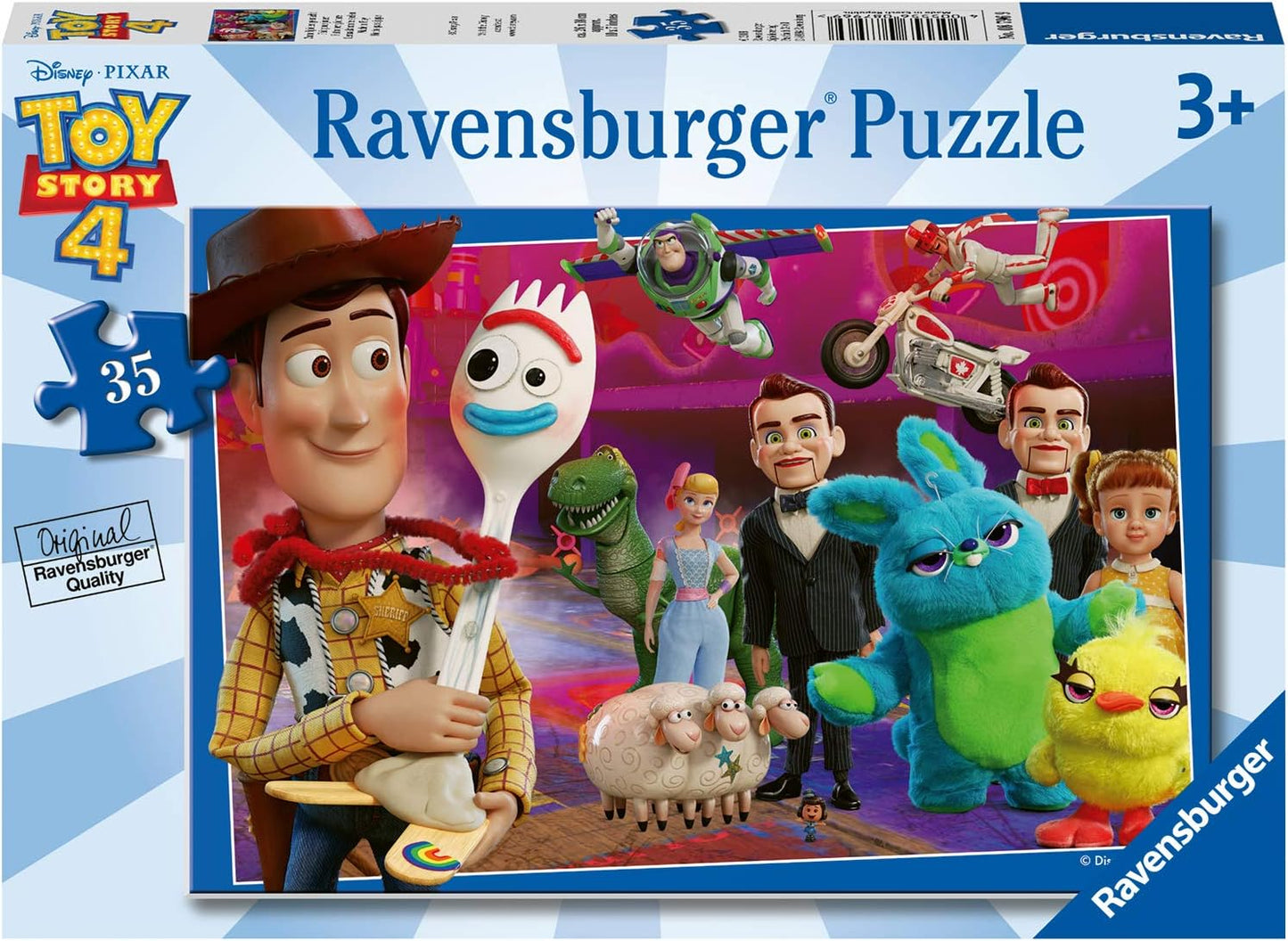 Toy Story 4 - Játékok Ravensburger 35 darabos kirakó puzzle (RA - 08796) - puzzlegarden