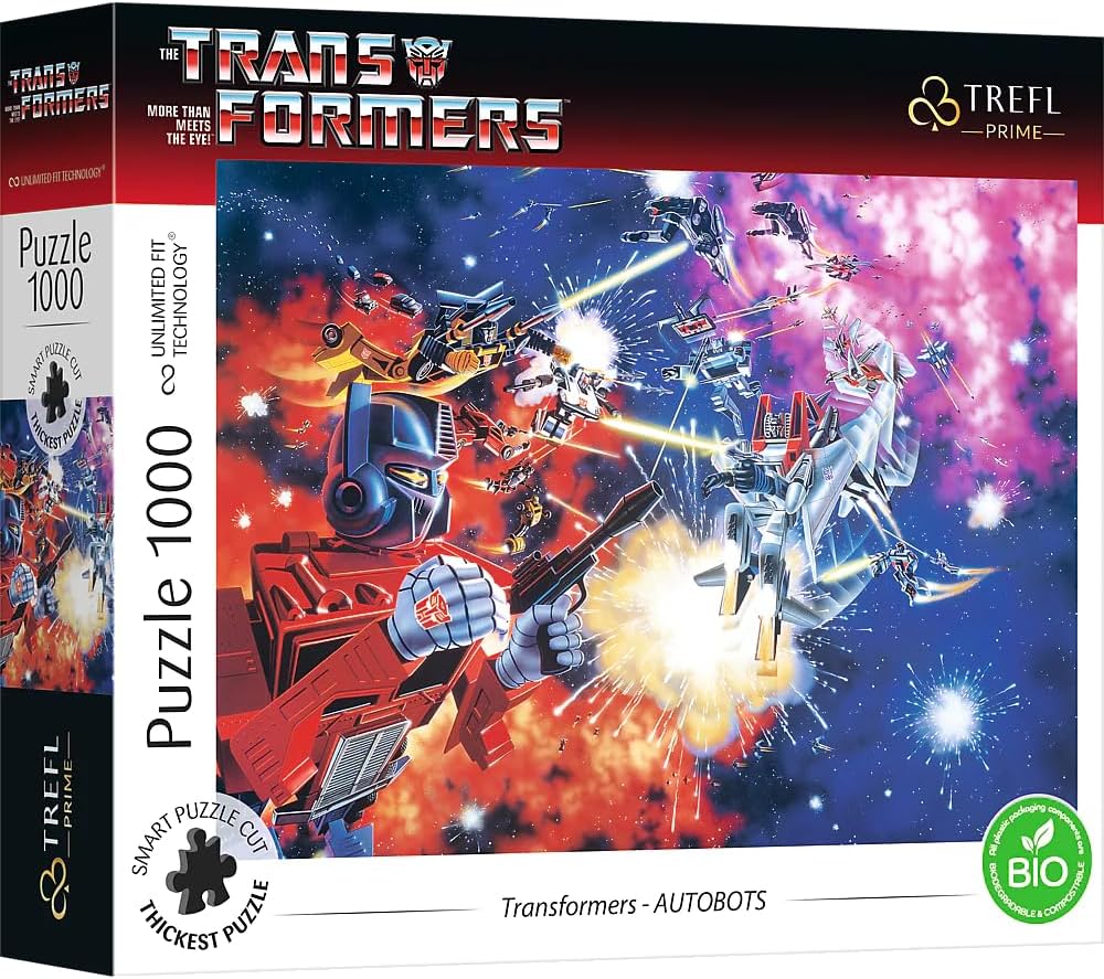 Transformers - Autobotok Trefl Prime 1000 darabos kirakó puzzle (TR - 10777) - puzzlegarden