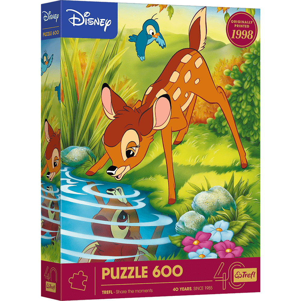 Trefl 40 Éves Jubileum - Bambi Trefl 600 darabos kirakó puzzle (TR - 37600) - puzzlegarden