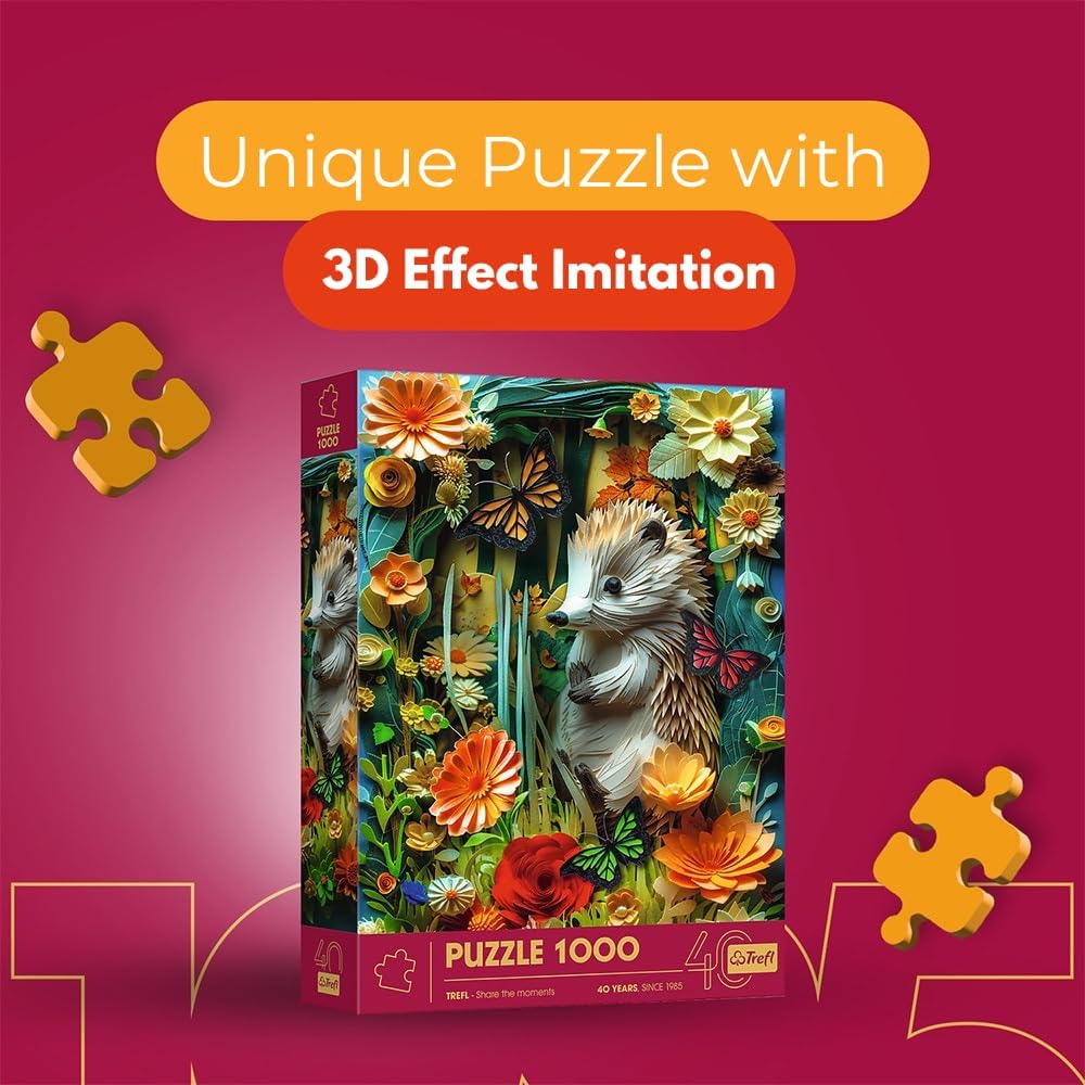 Trefl 40 Éves Jubileum - Sün Trefl 1000 darabos kirakó puzzle (TR - 40042) - puzzlegarden