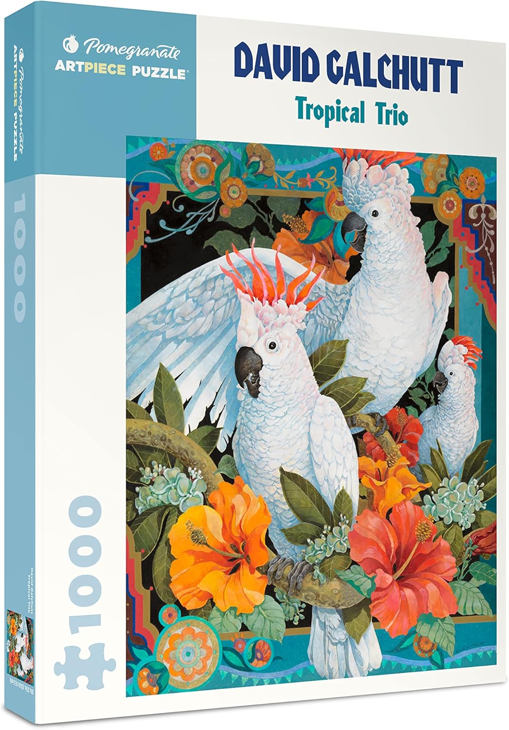 Trópusi trió Pomegranate 1000 darabos kirakó puzzle (POM - AA1166 9781087508337) - puzzlegarden