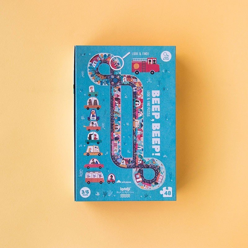 Tü - tü! Londji 48 darabos kirakó puzzle (LN-PZ329U) - puzzlegarden