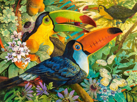 Tukánok Castorland 3000 darabos kirakó puzzle (C - 300433) - puzzlegarden