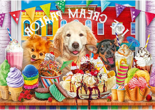 Túlcsorduló Cukiság: Kutyalesők Trefl Prime 1000 darabos kirakó puzzle (TR - 10699) - puzzlegarden