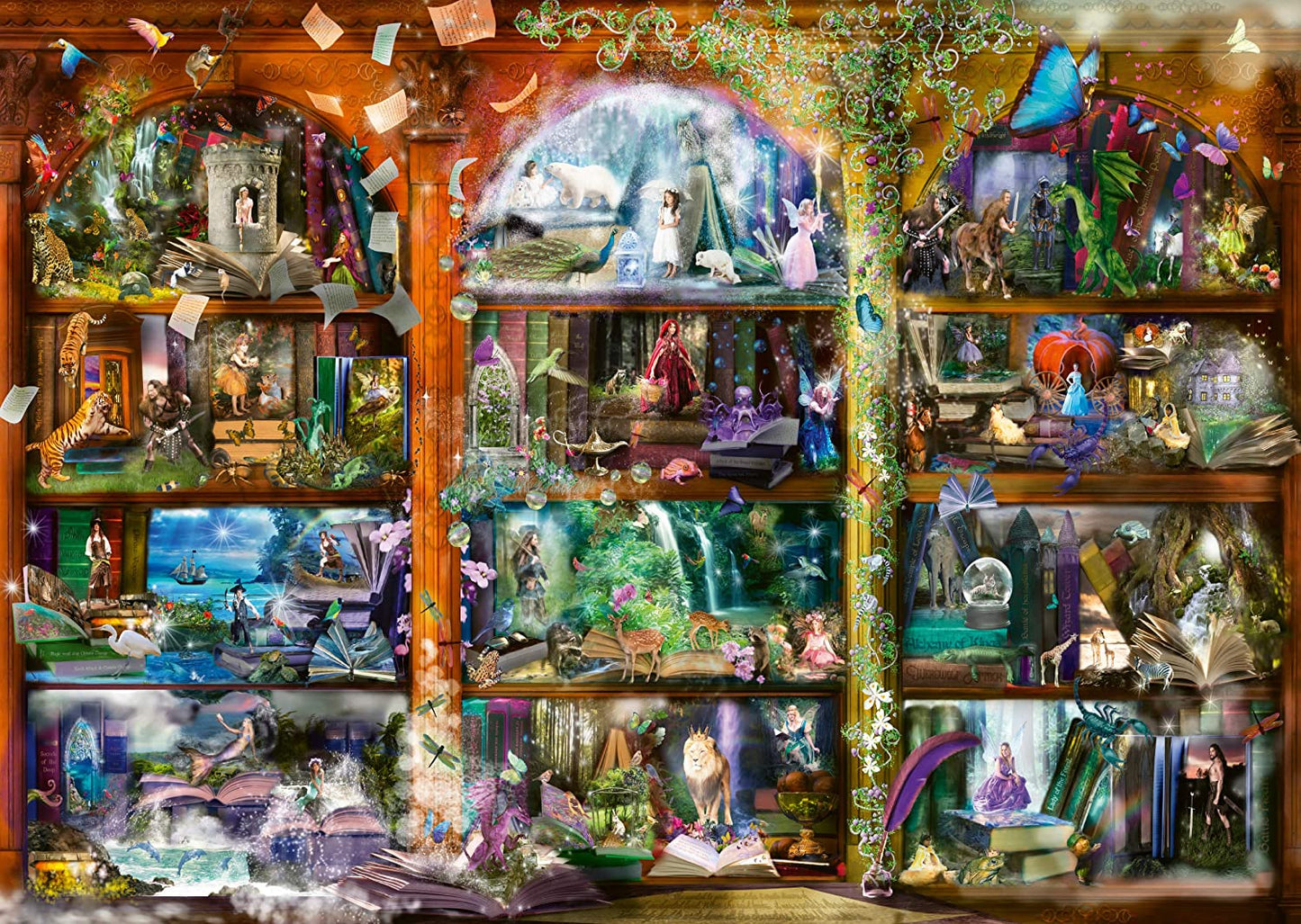 Tündérmesék Schmidt Spiele 1000 darabos kirakó puzzle (SCH - 58965) - puzzlegarden