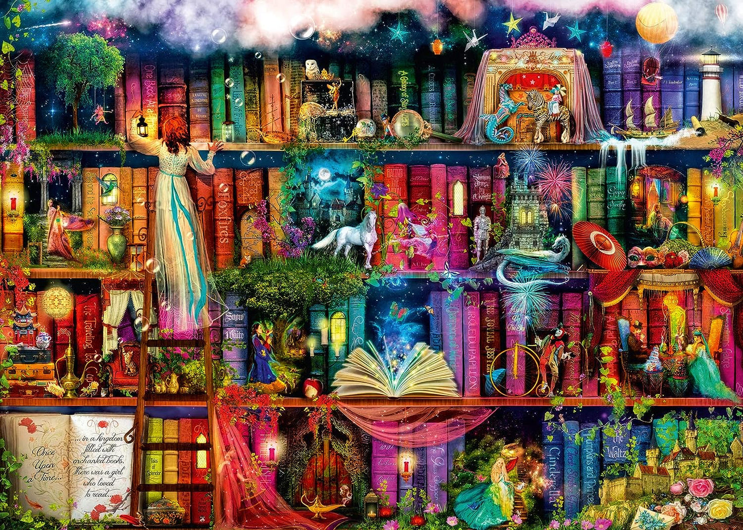 Tündérmesék világa Ravensburger 1000 darabos kirakó puzzle (RA - 12000665) - puzzlegarden