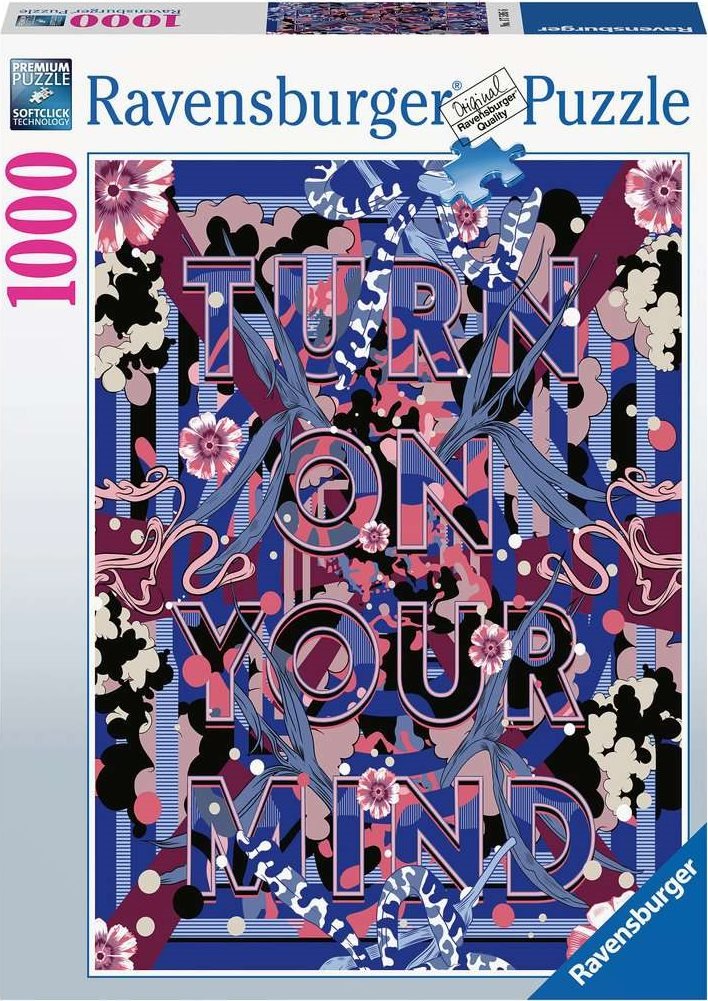 Turn on your Mind Ravensburger 1000 darabos kirakó puzzle (RA - 17595) - puzzlegarden