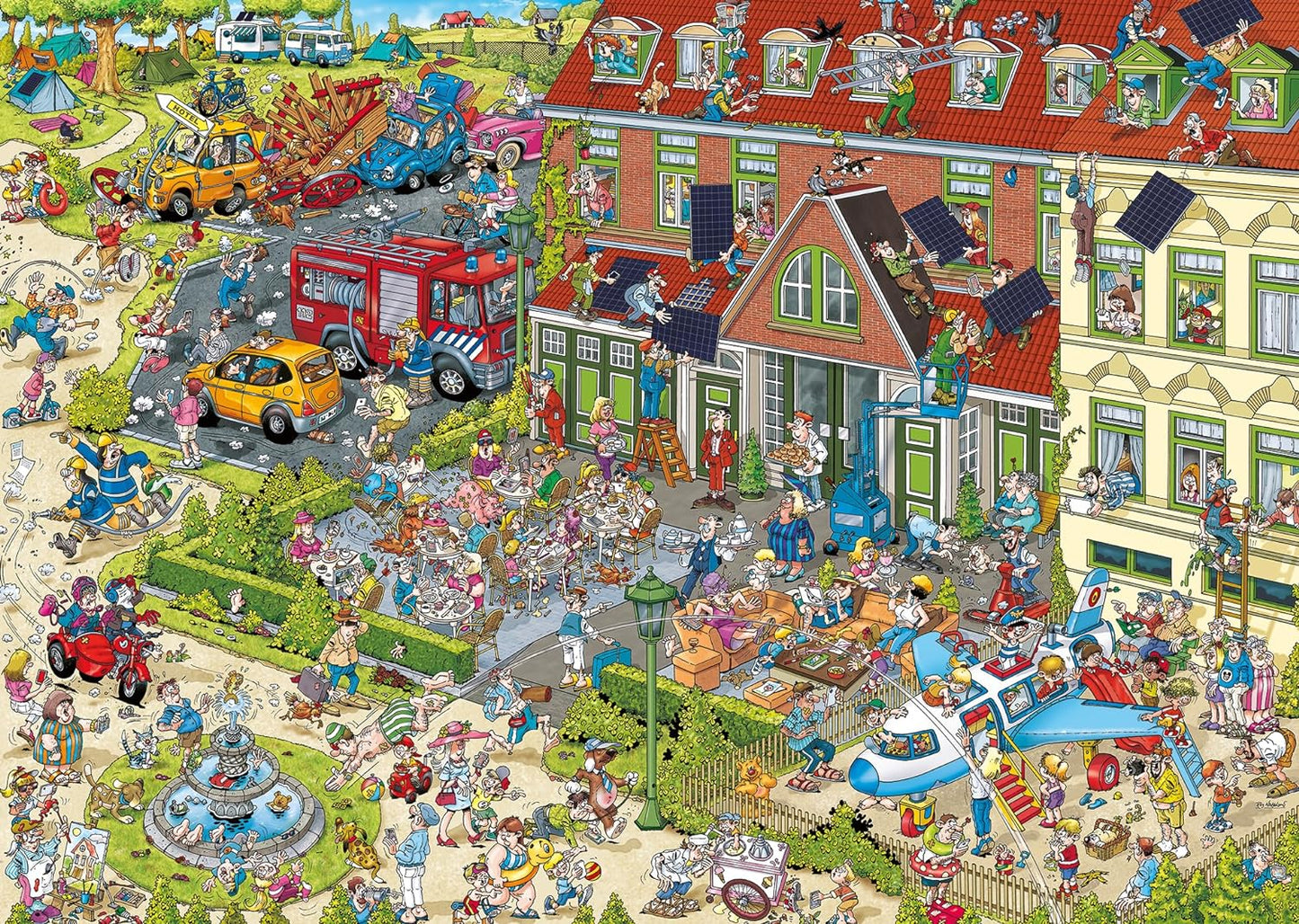Üdülő helyek 2. - A Szálloda Ravensburger 1000 darabos kirakó puzzle (RA - 17579) - puzzlegarden