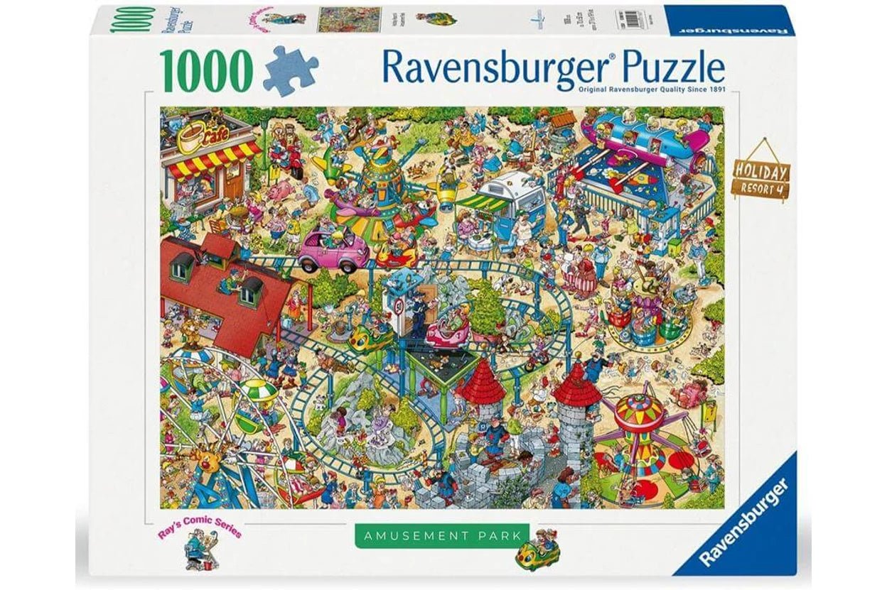 Üdülő helyek 4. - Vidámpark Ravensburger 1000 darabos kirakó puzzle (RA - 12000165) - puzzlegarden