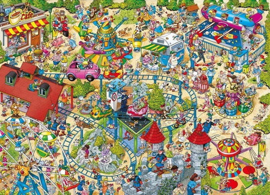 Üdülő helyek 4. - Vidámpark Ravensburger 1000 darabos kirakó puzzle (RA - 12000165) - puzzlegarden
