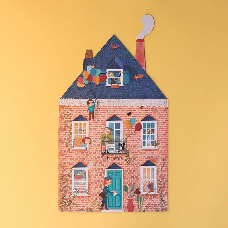 Üdvözöllek az otthonomban Londji 36 darabos kirakó puzzle (LN - PZ560U) - puzzlegarden