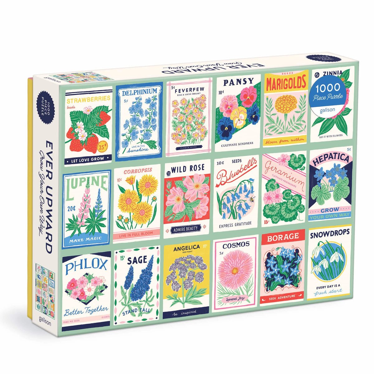 Ültesd magad! Galison 1000 darabos kirakó puzzle (GA - 9780735376564) - puzzlegarden