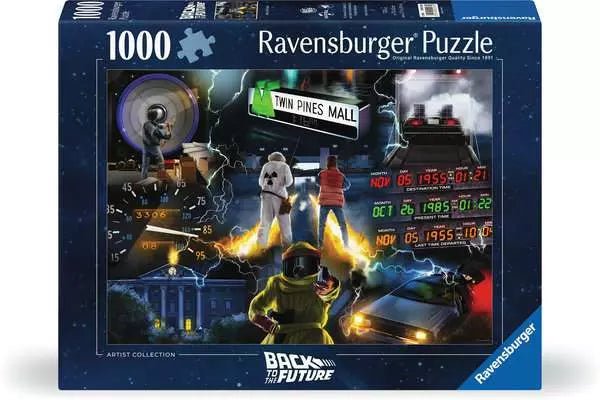 Universal Collection - Vissza a jövőbe Ravensburger 1000 darabos kirakó puzzle (RA - 12000278 4005555002789) - puzzlegarden