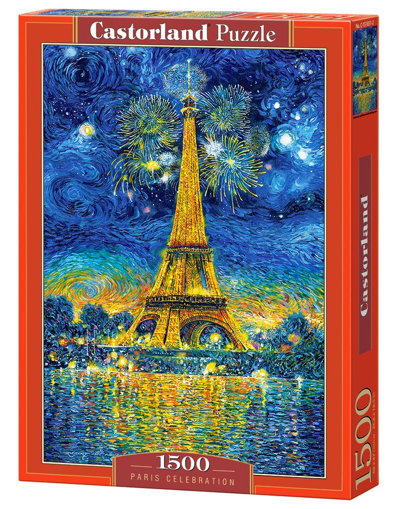 Ünnep Párizsban Castorland 1500 darabos kirakó puzzle (C - 151851) - puzzlegarden