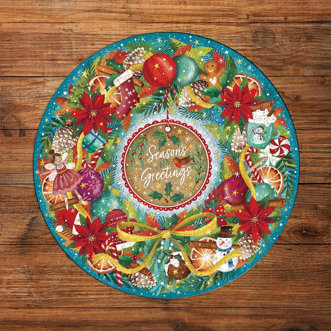 Ünnepi üdvözlet Gibsons 500 darabos kirakó puzzle (G - G3707) - puzzlegarden