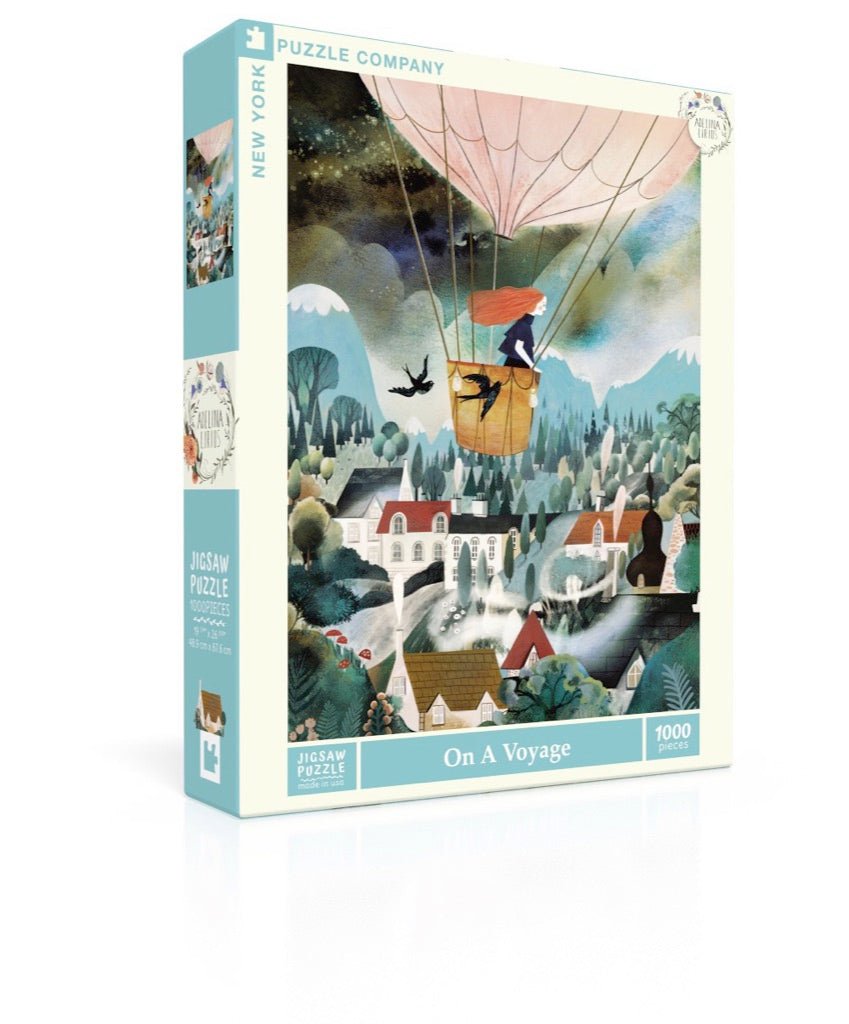 Utazás New York Puzzle Company 1000 darabos kirakó puzzle (NYPC - NPZAL2433) - puzzlegarden