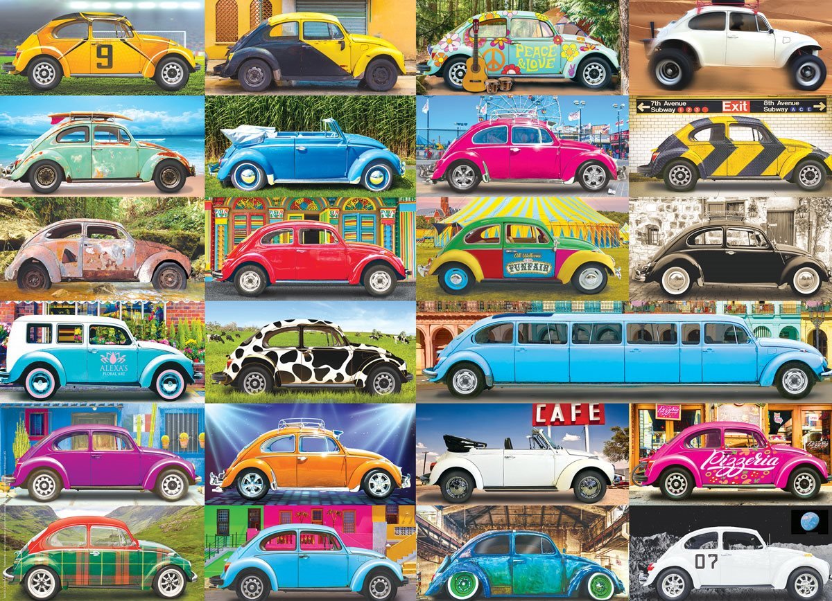 Utazik a Bogárhátú EuroGraphics 1000 darabos kirakó puzzle (EUR - 6000 - 5422) - puzzlegarden