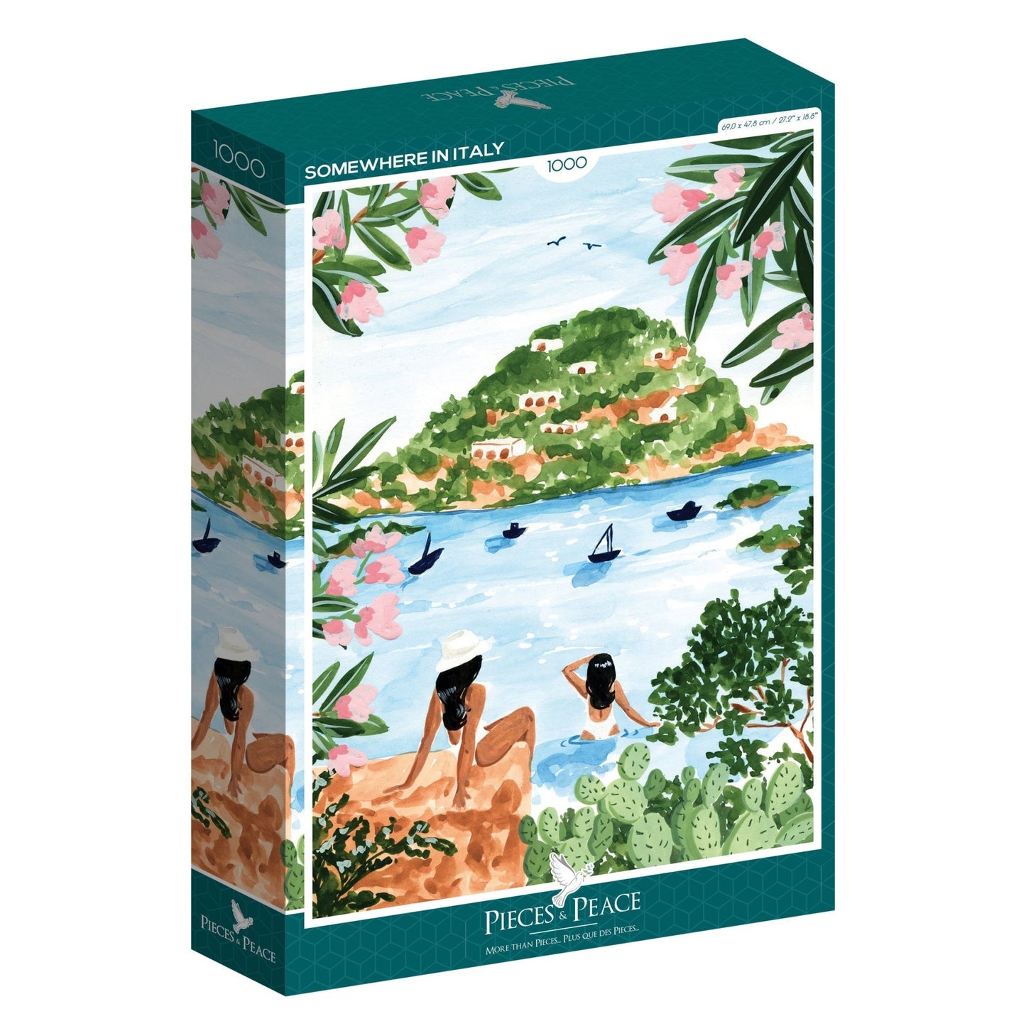 Valahol Olaszországban Pieces & Peace 1000 darabos kirakó puzzle (PaP - 0051) - puzzlegarden