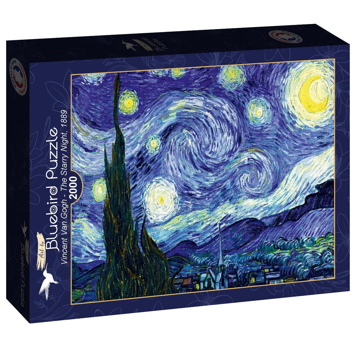Van Gogh - Csillagos Éj Bluebird 2000 darabos kirakó puzzle (BB - F - 60200) - puzzlegarden