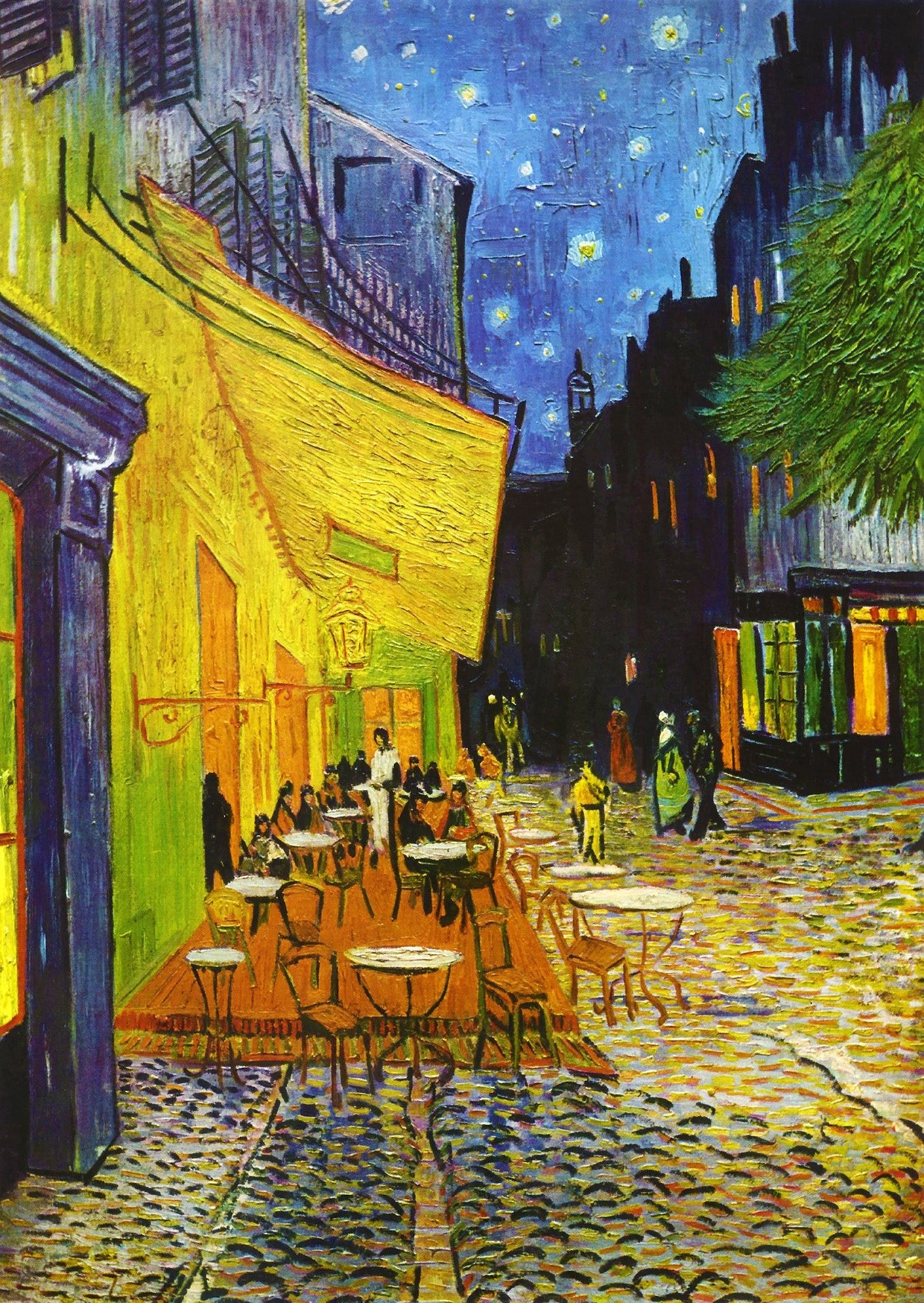 Van Gogh - Kávézó terasza este Enjoy 1000 darabos kirakó puzzle (EN - 1101) - puzzlegarden