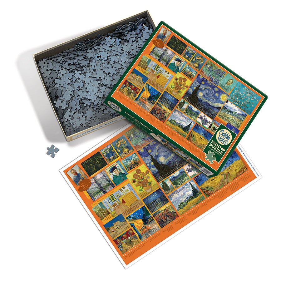 Van Gogh Kollázs Cobble Hill 1000 darabos kirakó puzzle (CH - 40101) - puzzlegarden