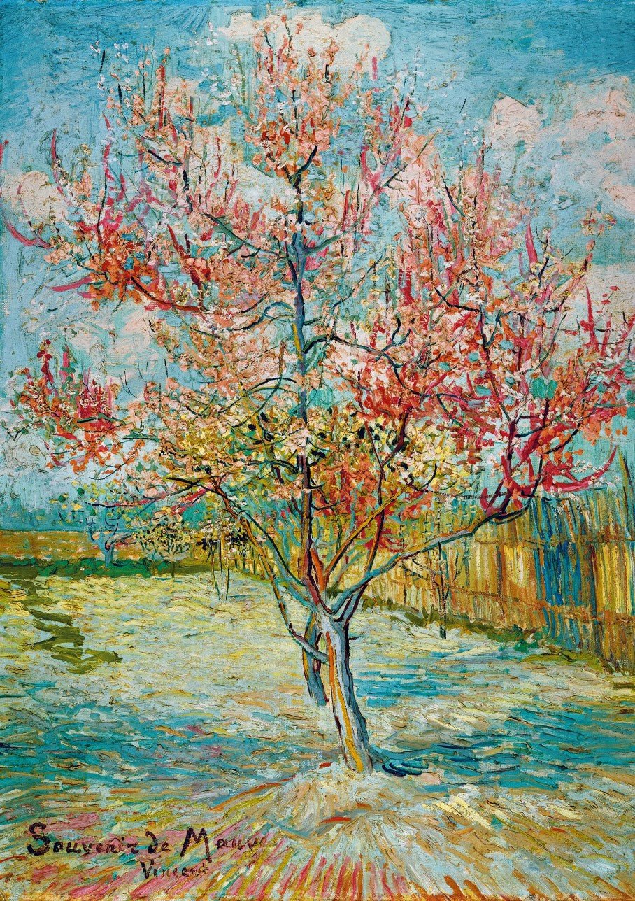 Van Gogh - Rózsaszínű őszibarackfák Bluebird 1000 darabos kirakó puzzle (BB - 60306) - puzzlegarden