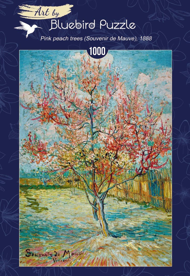 Van Gogh - Rózsaszínű őszibarackfák Bluebird 1000 darabos kirakó puzzle (BB - 60306) - puzzlegarden