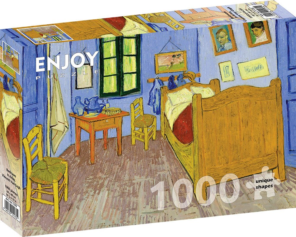 Van Gogh - Van Gogh szobája Arles - ban Enjoy 1000 darabos kirakó puzzle (EN - 1170) - puzzlegarden
