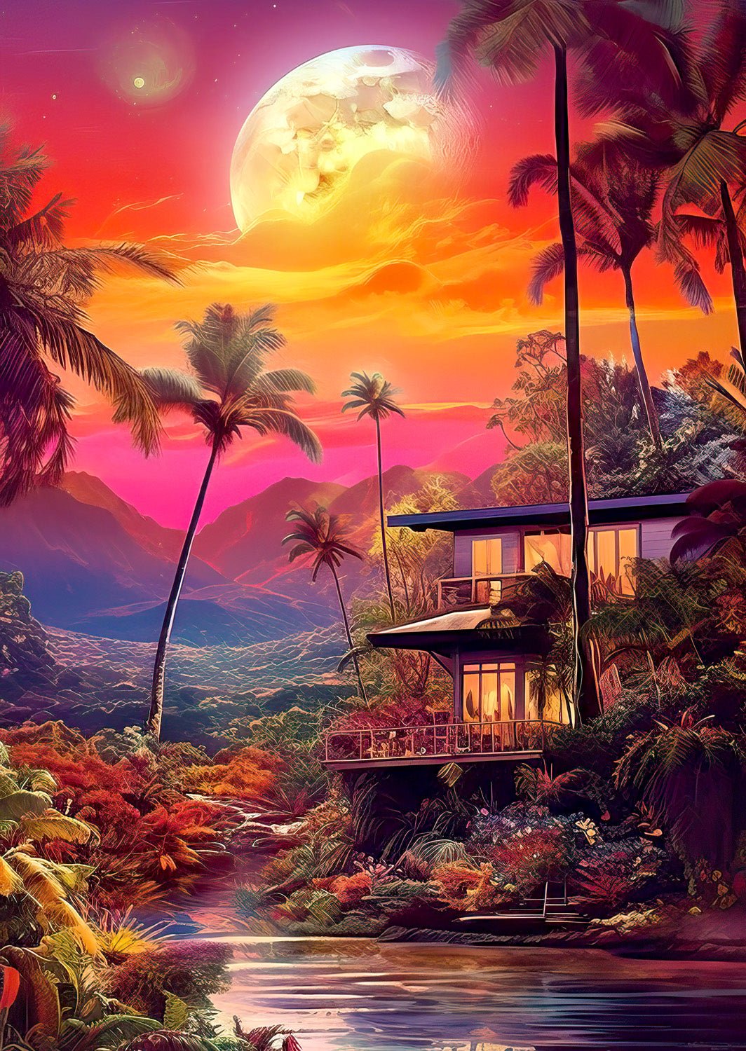 Varázslatos Alkonyat Enjoy 1000 darabos kirakó puzzle (EN - 2215) - puzzlegarden