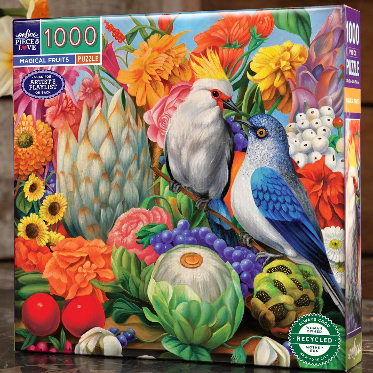 Varázslatos Gyümölcsök Eeboo 1000 darabos kirakó puzzle (EB - PZTMGF) - puzzlegarden
