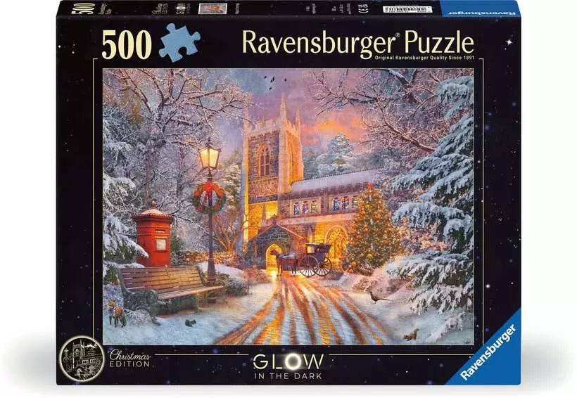 Varázslatos karácsony - sötétben világít Ravensburger 500 darabos kirakó puzzle (RA - 12000481) - puzzlegarden