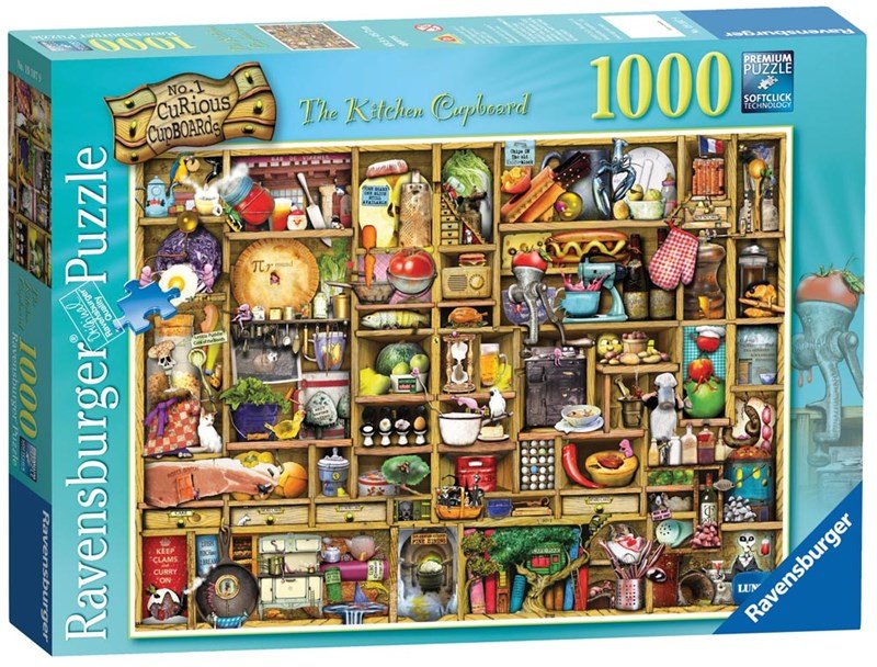 Varázslatos konyhaszekrény Ravensburger 1000 darabos kirakó puzzle (RA - 19107) - puzzlegarden