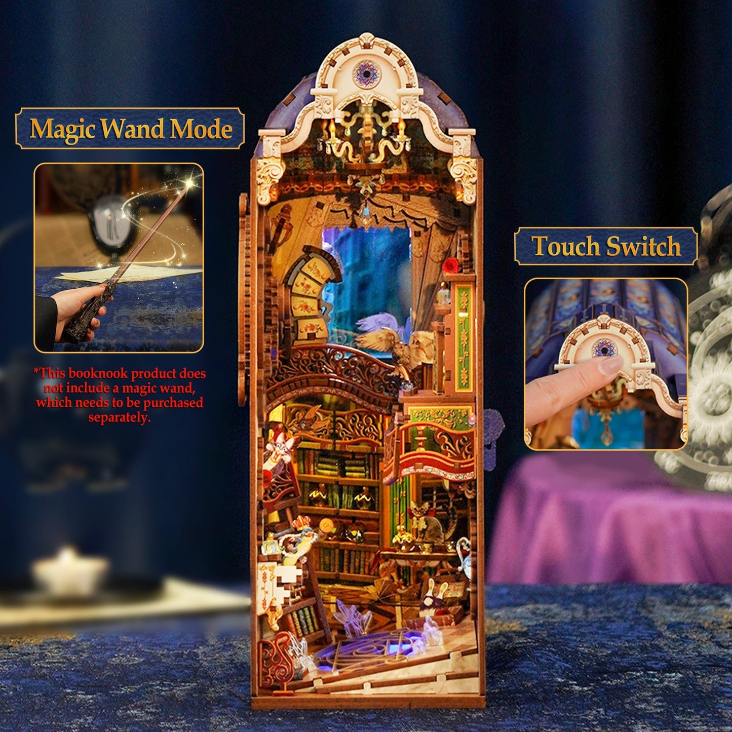 Varázslatos Könyvtár Könyvkuckó Tonecheer 521 darabos kirakó puzzle (TO - TQ134) - puzzlegarden