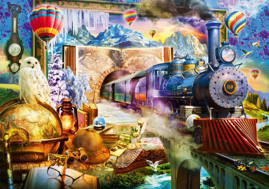 Varázslatos Utazás Bluebird 1000 darabos kirakó puzzle (BB - 70343 - P) - puzzlegarden