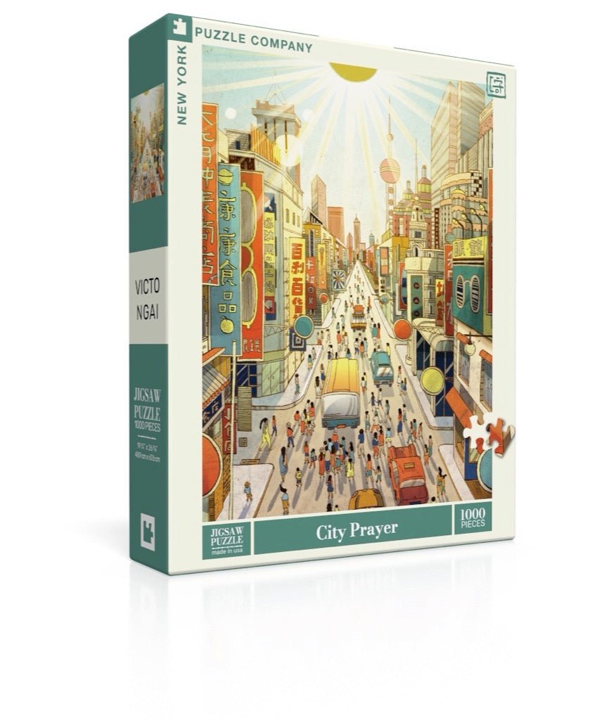 Városi ima New York Puzzle Company 1000 darabos kirakó puzzle (NYPC - NPZVN2337) - puzzlegarden