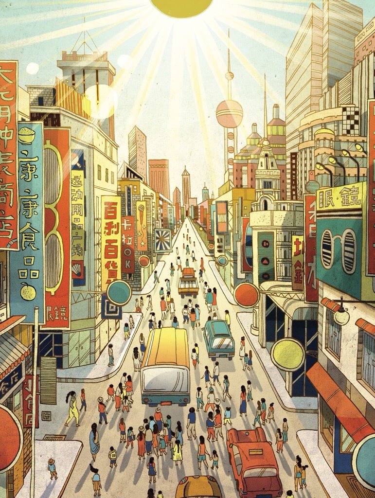 Városi ima New York Puzzle Company 1000 darabos kirakó puzzle (NYPC - NPZVN2337) - puzzlegarden
