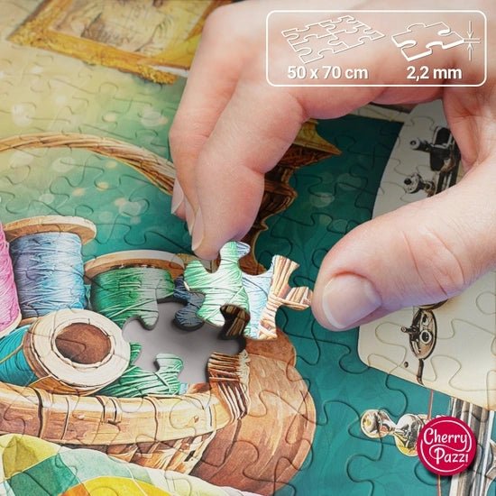 Varrósarok Cherry Pazzi 1000 darabos kirakó puzzle (CP - 30875) - puzzlegarden