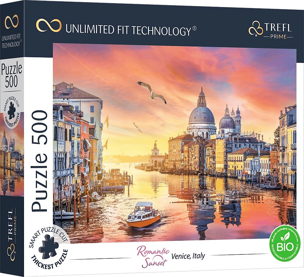 Velencei naplemente, Olaszország Trefl Prime 500 darabos kirakó puzzle (TR - 37457) - puzzlegarden