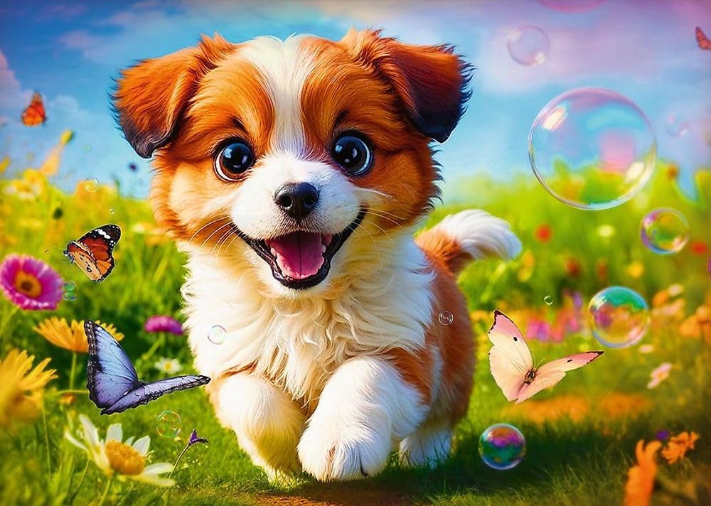 Vidám kutyus Trefl 500 darabos kirakó puzzle (TR - 37524) - puzzlegarden