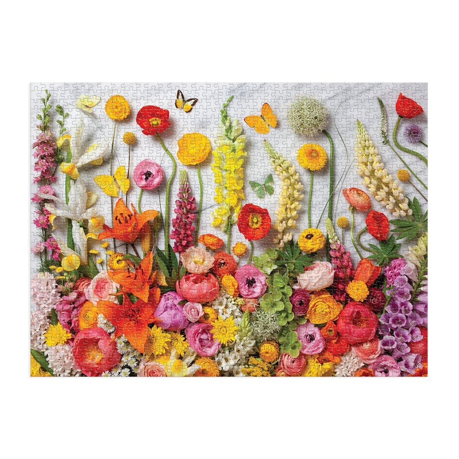Vidám Virágok Galison 1000 darabos kirakó puzzle (GA - M092721B) - puzzlegarden