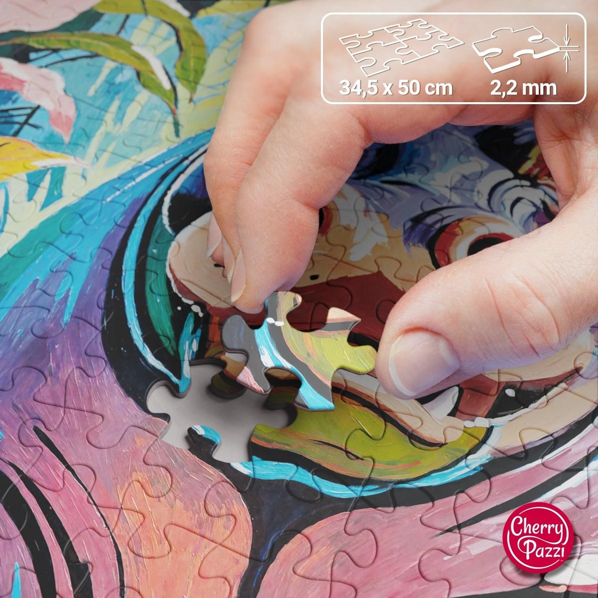Vidám víziló Cherry Pazzi 500 darabos kirakó puzzle (CP - 20272) - puzzlegarden