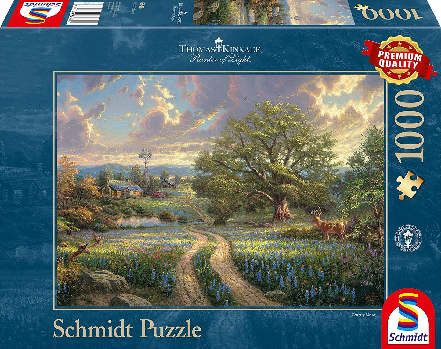 Vidéki Élet Schmidt Spiele 1000 darabos kirakó puzzle (SCH - 58461) - puzzlegarden